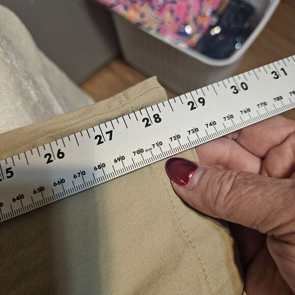 Polo Ralph Lauren Boys Chino Pants Sz 16  Lot of 2 PR Beige Yellow Cotton Blend - Picture 7 of 13